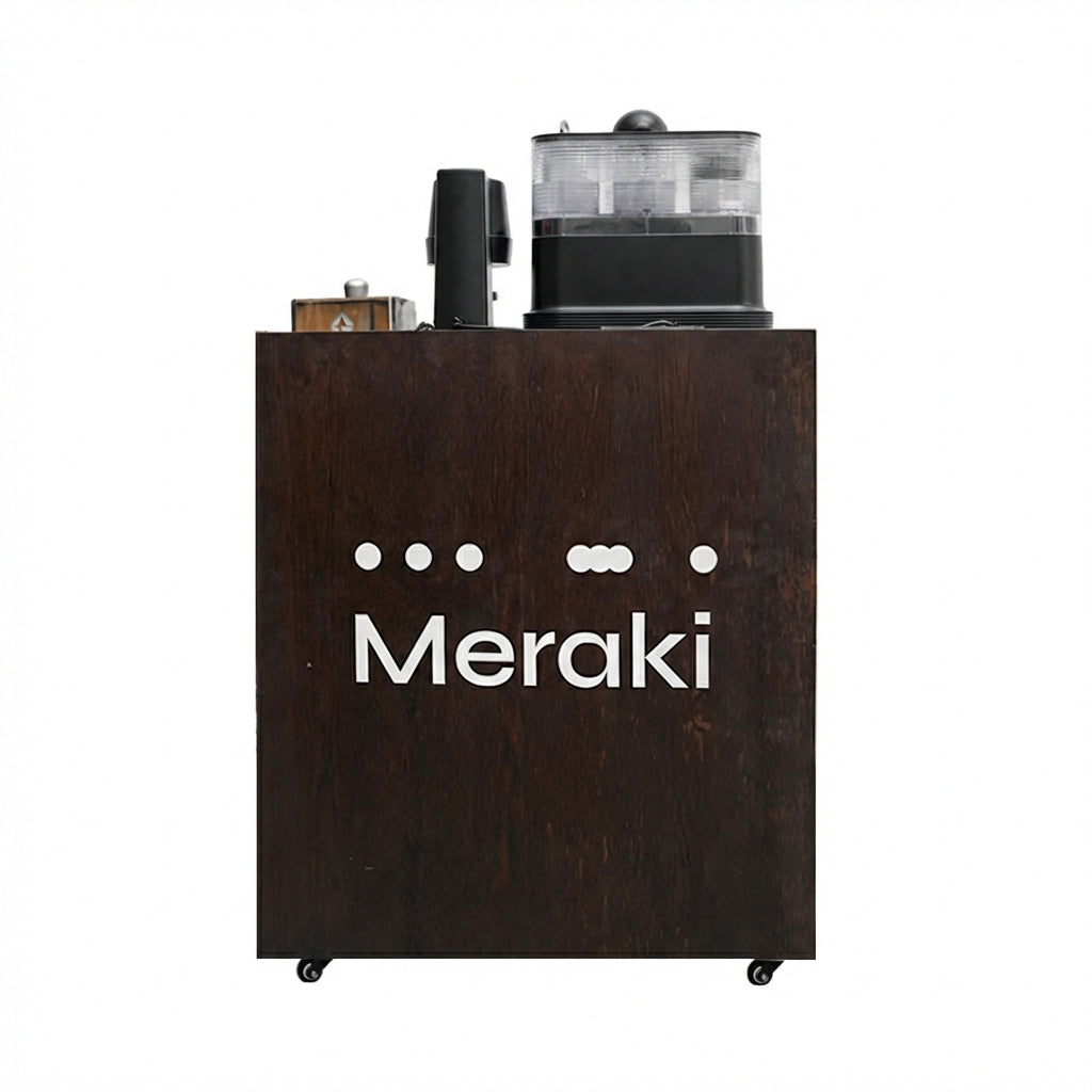 Meraki Espresso Machine Coffee Cart