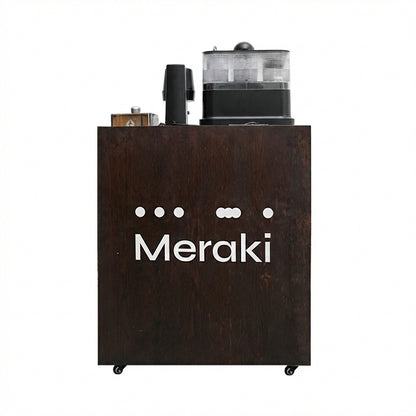 Meraki Espresso Machine Coffee Cart