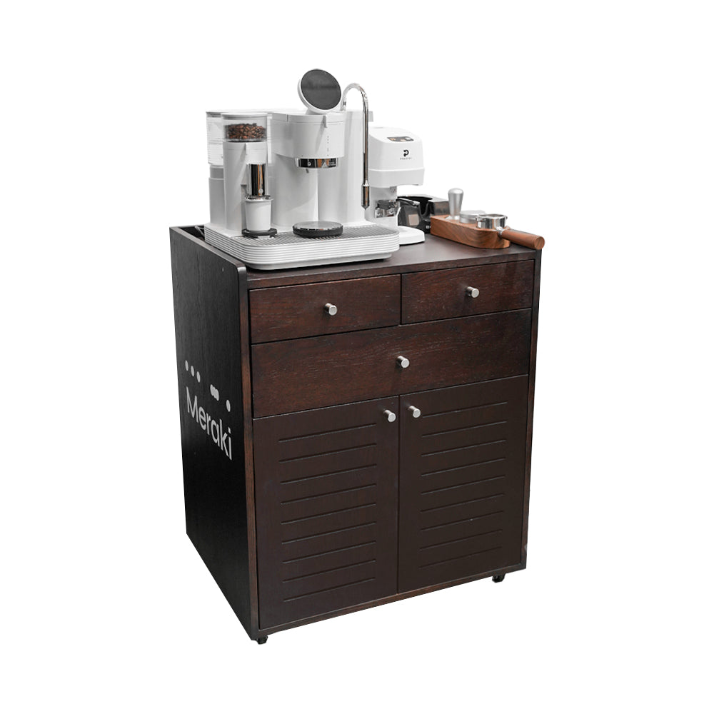 Meraki Espresso Machine Coffee Cart
