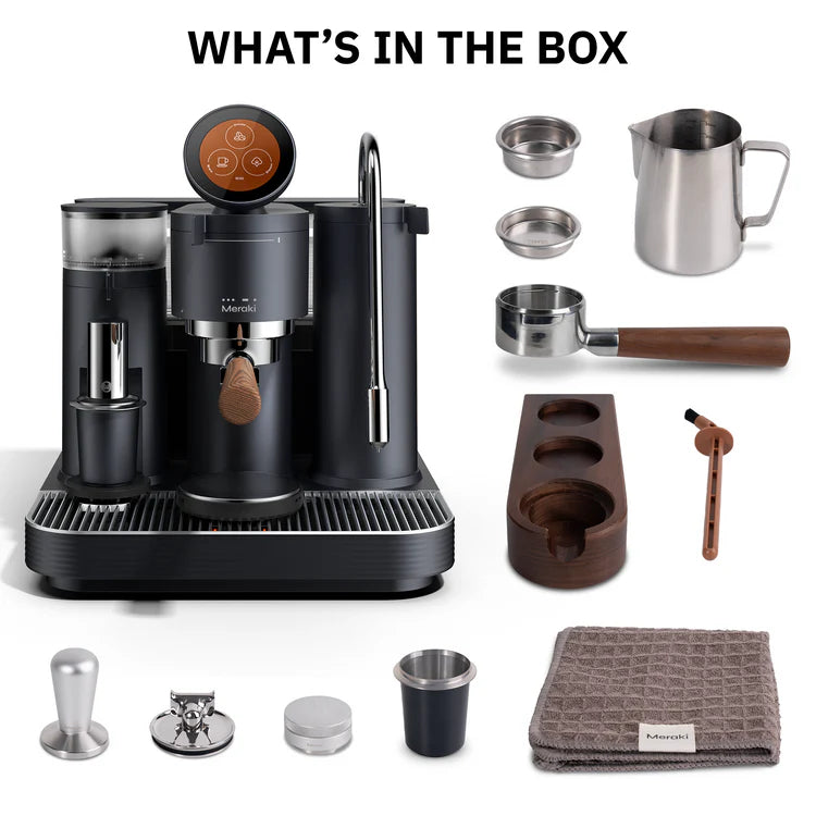 Meraki Espresso Machine Coffee Cart